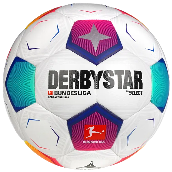 Derbystar Bundesliga Brillant Replica v2 charcoal-neon matt