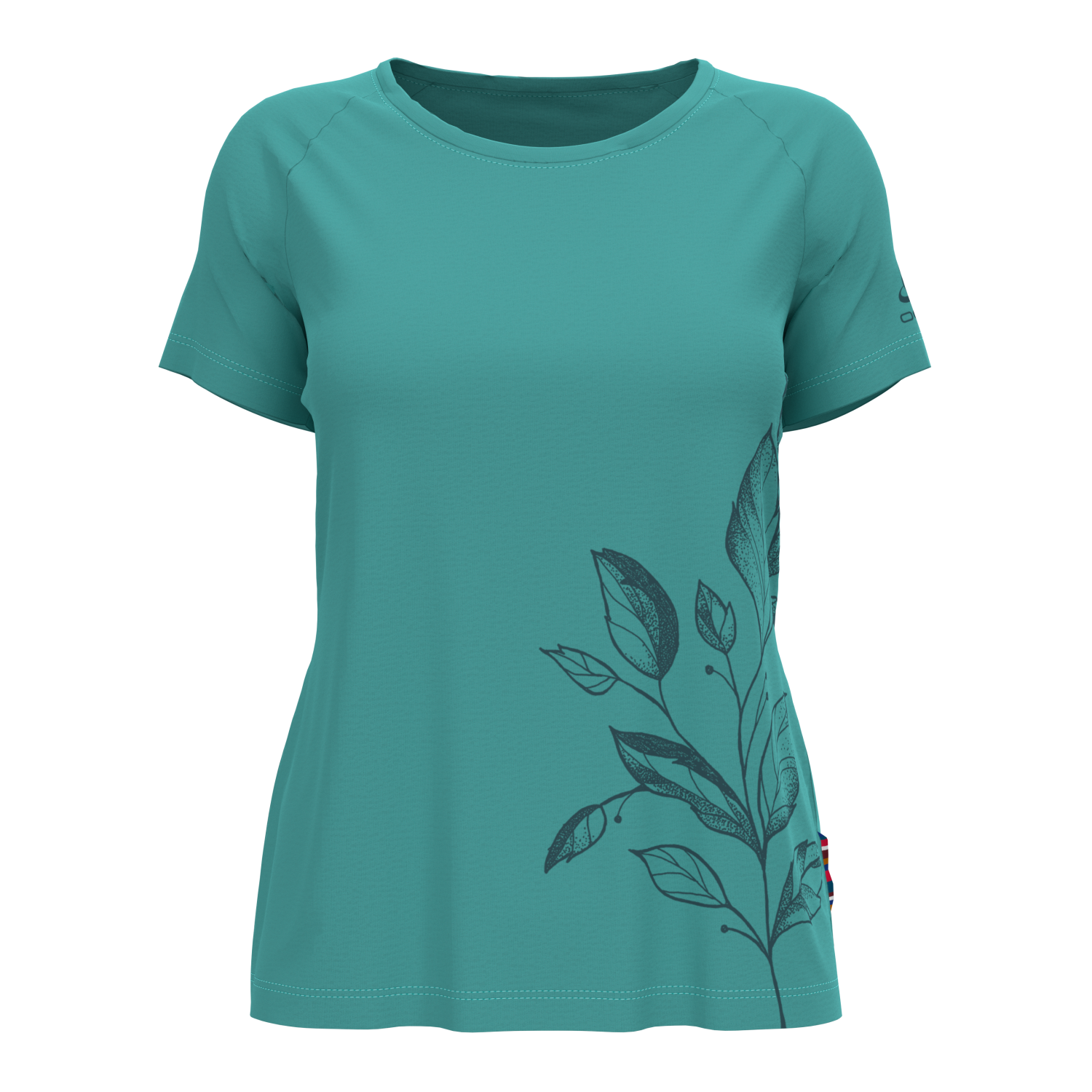 - T- graphic vine s/s kaufen neck Damen online Shirt Odlo T-shirt CONCORD crew Funktions jaded